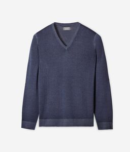 Ultrafine V-Neck Cashmere Pullover