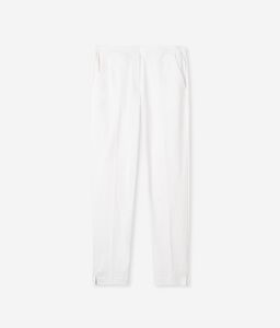 Pantalones ajustados de algodón
