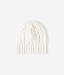 Cashmere Cable-Knit Hat