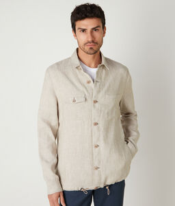Linen Shirt Jacket
