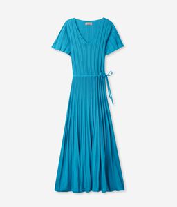Φόρεμα από Βισκόζη με κορδόνι στην μέση