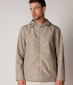 Technical Jacket with Cashmere Lining
