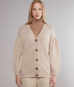 Cardigan in Cashmere Tricot