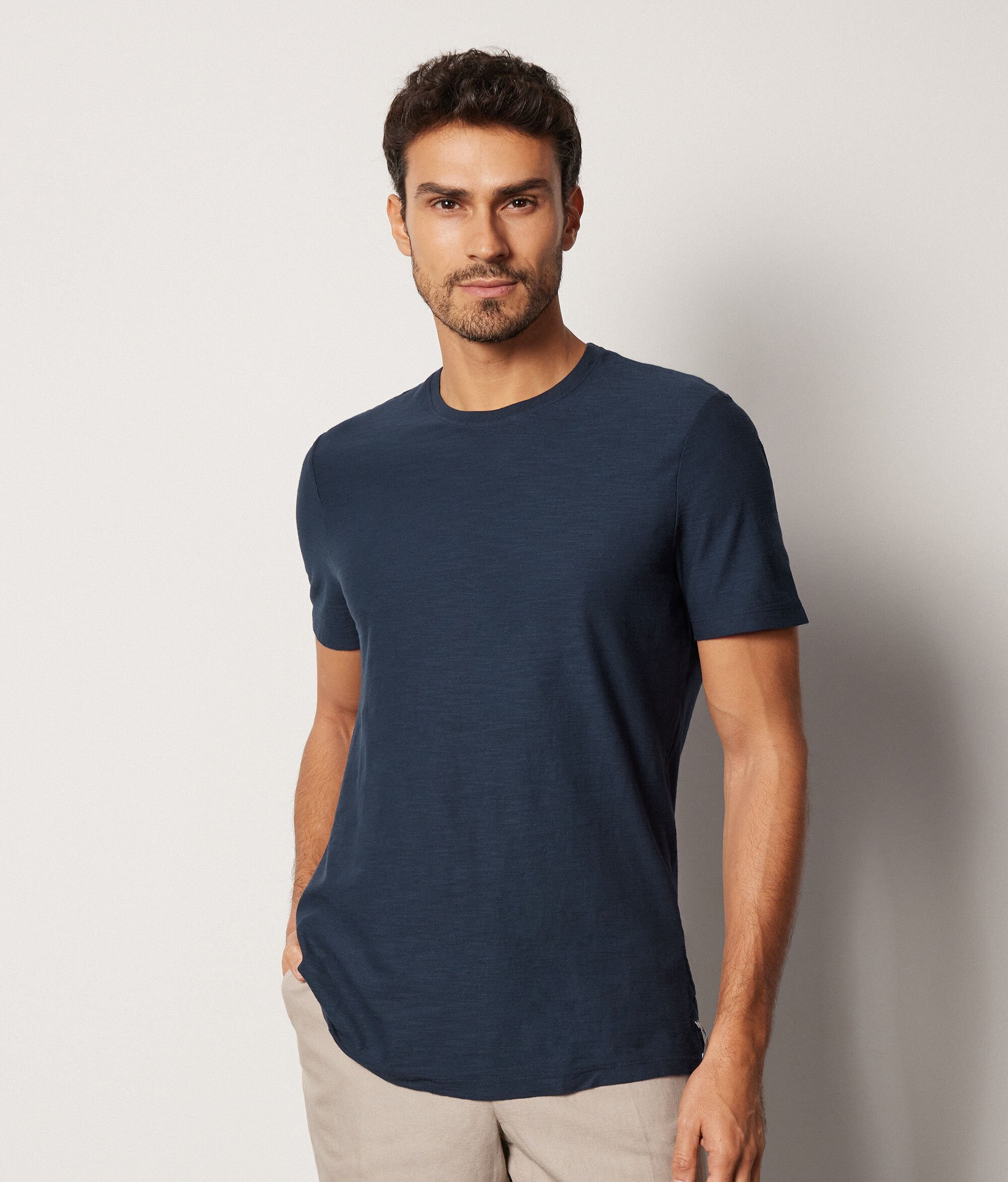T-Shirt aus Twist-Baumwolle
