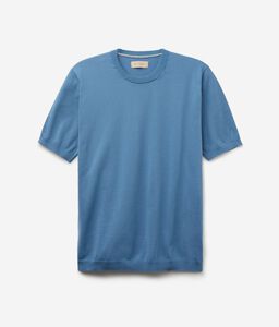 T-Shirt Girocollo Maniche Corte in Cotone Fresh