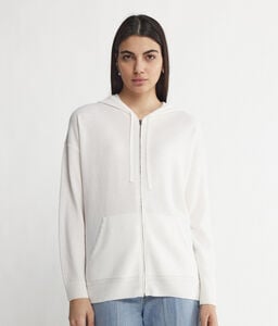 Hooded Ultrasoft Cashmere Sweatshirt