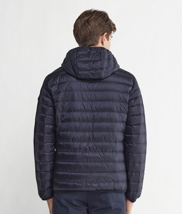 Hooded Cashmere Down Jacket