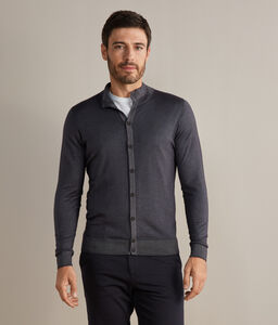 Ultrafine Cashmere Buttoned Cardigan