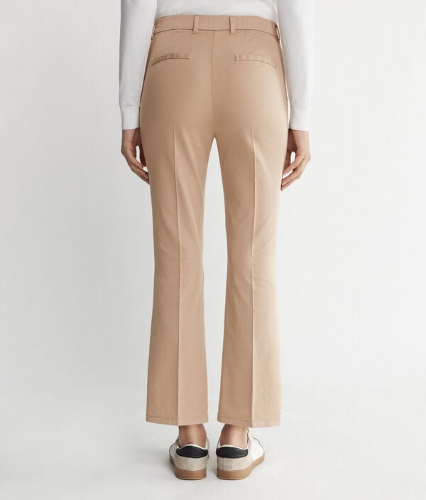 Trumpet-Flared Trousers