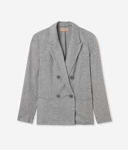 Double-Breasted Cashmere Jacket