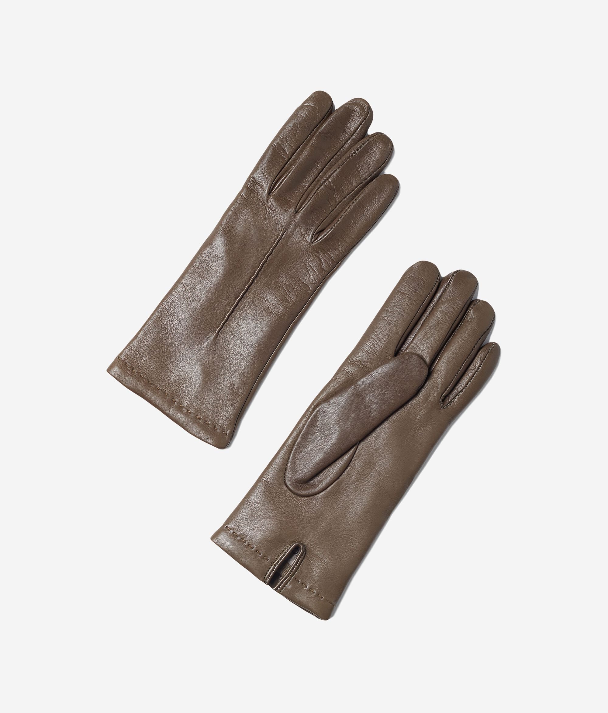 Γάντια από Δέρμα & Cashmere