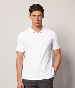 Cotton Twist Polo Shirt