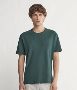 T-shirt en coton torsadé