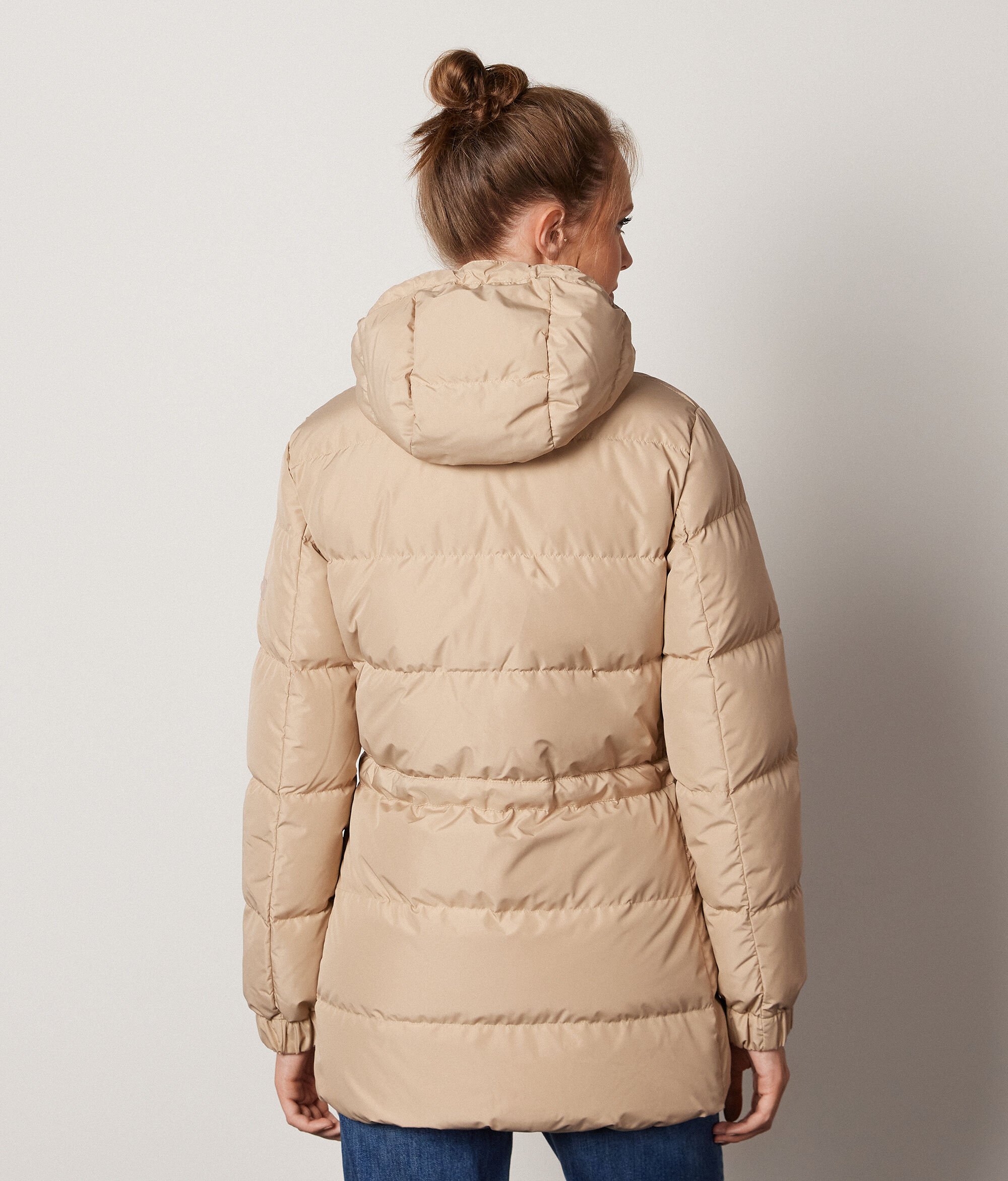 Down Jacket with Hood