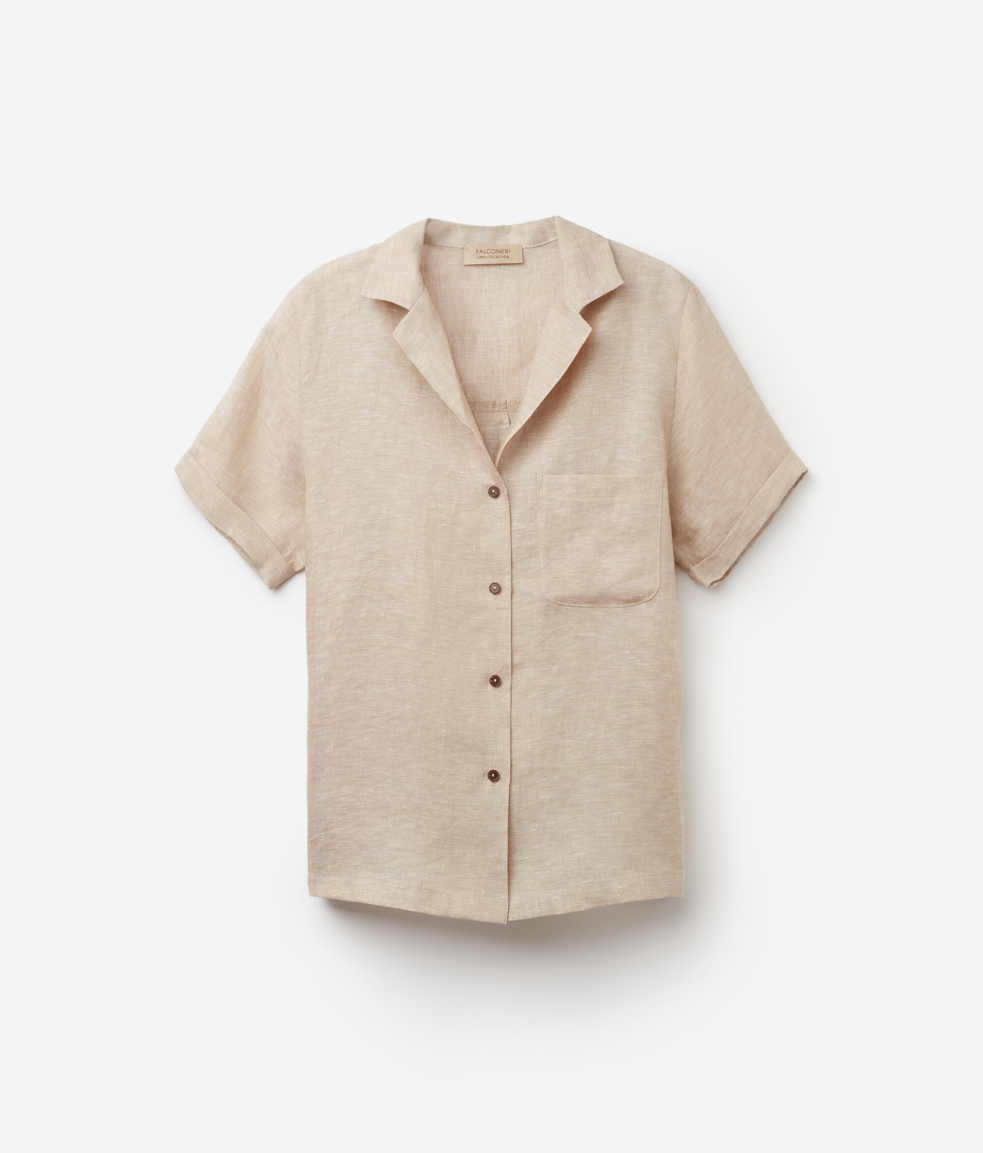 Short-Sleeve Linen T-shirt