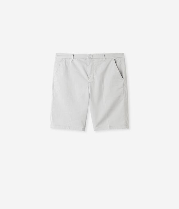 Cropped Cotton Chino Pants
