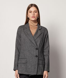 Double-Breasted Wool Jacket