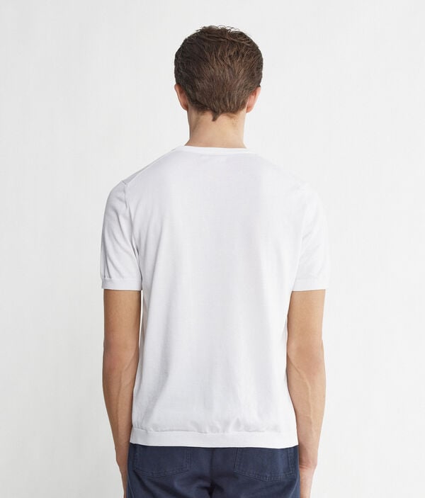 Short-Sleeve Fresh Cotton Crew Neck T-Shirt
