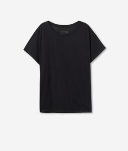 Round Neck Fresh Silk T-shirt
