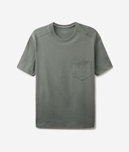 T-shirt Oversize com Bolso