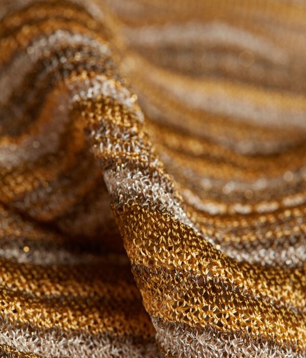 Patterned Knit Scarf
