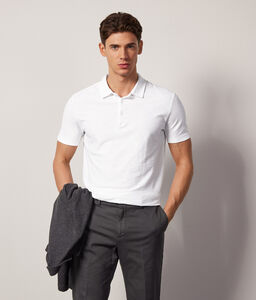 Cotton Twist Polo Shirt