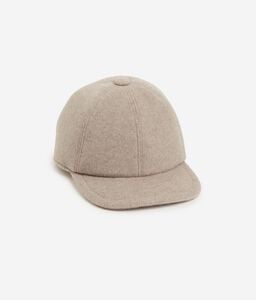 Cashmere Fabric Baseball Hat