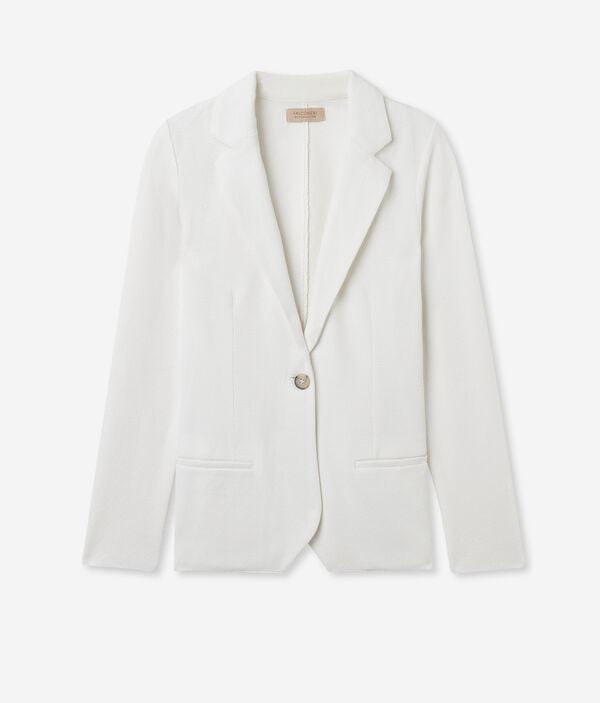 Silk Cotton Blend jacket