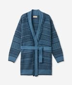 Jacquard-Kimono