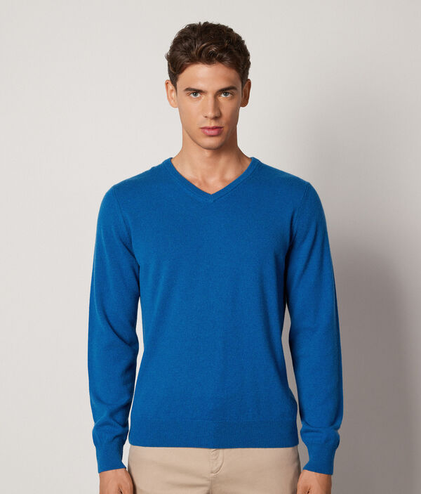 Ultrasoft Cashmere V-Neck Sweater - V-Neck Sweaters | Falconeri