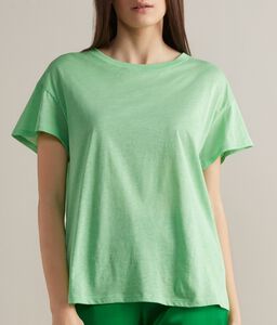Round Neck Fresh Silk T-shirt
