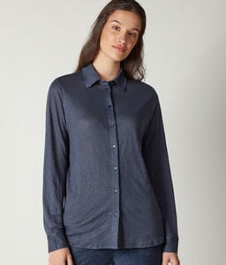 Camisa de punto de lino